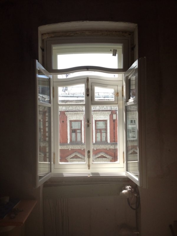 историческое окно в Москве