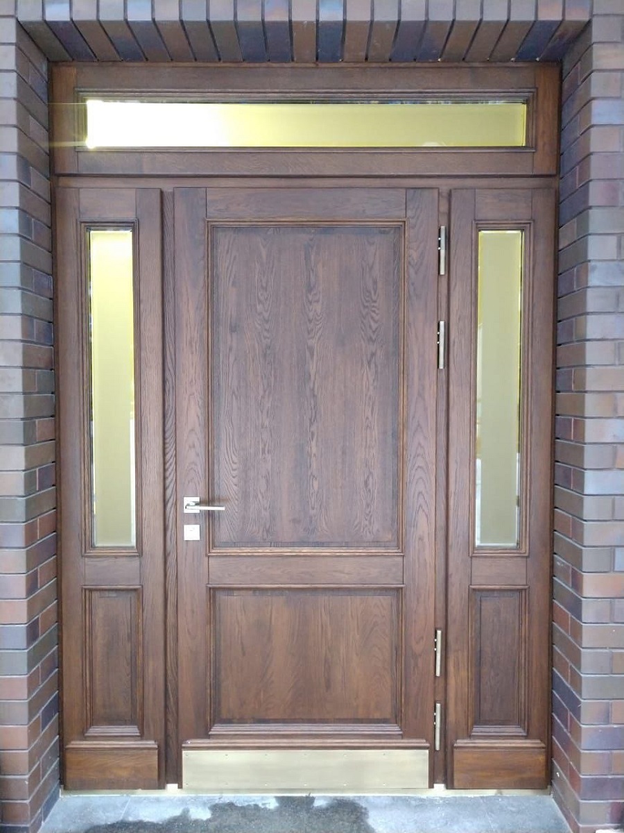 Дверь входная деревянная с коробкой: цена | купить дверь деревянную в Москве